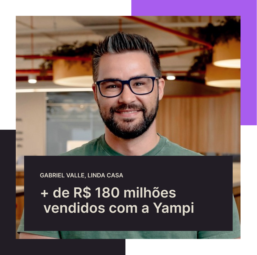 Imagem do Gabriel Valle, CEO da Linda Casa